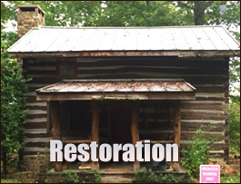 Historic Log Cabin Restoration  Zoar, Ohio
